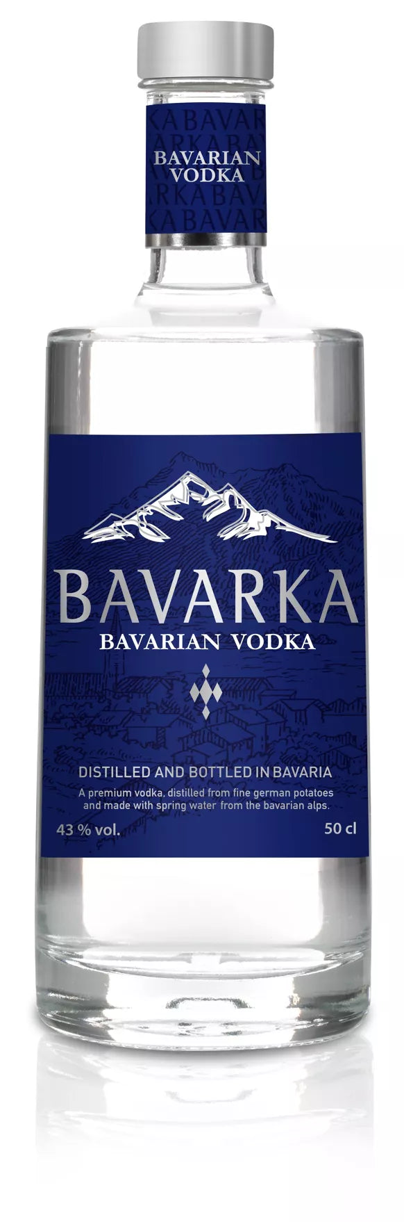 BAVARKA Bavarian Vodka 43 % vol. 0,5 l