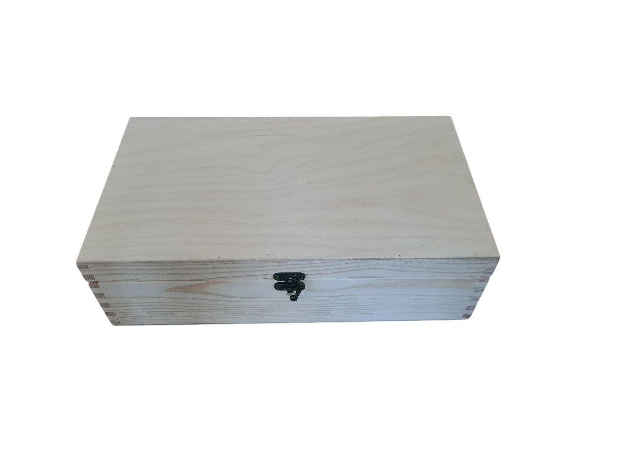 Holzbox mit Verschluss dazu Brut Sekt und Grüner Veltliner Delicatius 2017