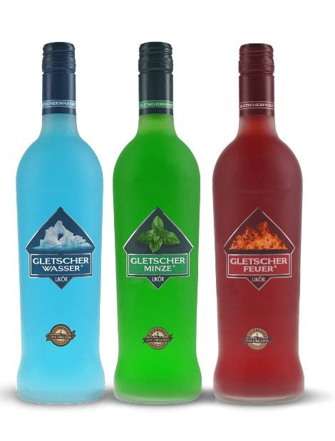 Gletscherwasser, Gletscherfeuer und Gletscherminze