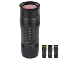 Thermobecher Thermoskanne Design Travel Mug 420ml, grün / pink / schwarz