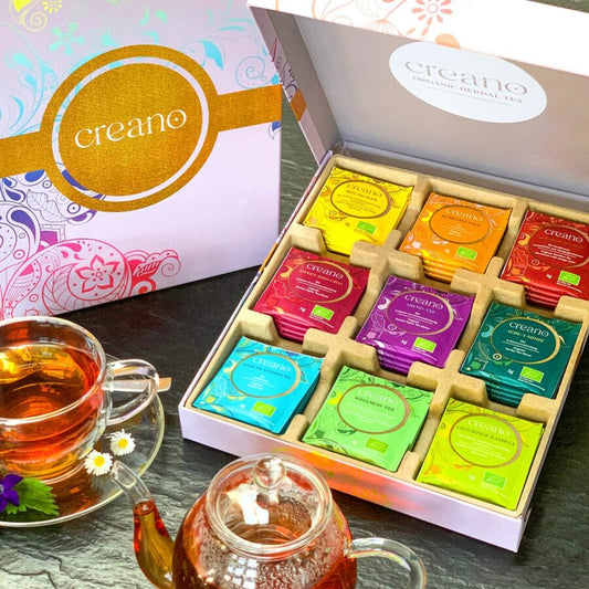 Bio Kräutertee Mix Geschenkset ORGANIC HERBAL TEA 45 Bio-Teebeutel