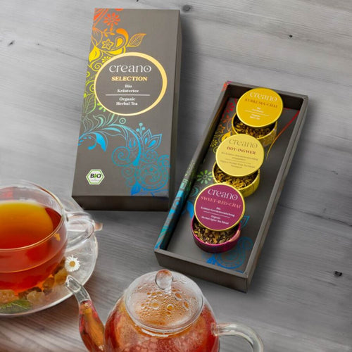 3er Dose Grobschnitt BIO Kräutertee Spicy Tee-Mix