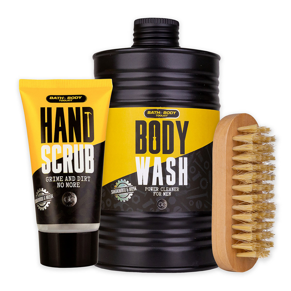 Geschenkset BATH + BODY Duschgel Pflegeset für Männer
