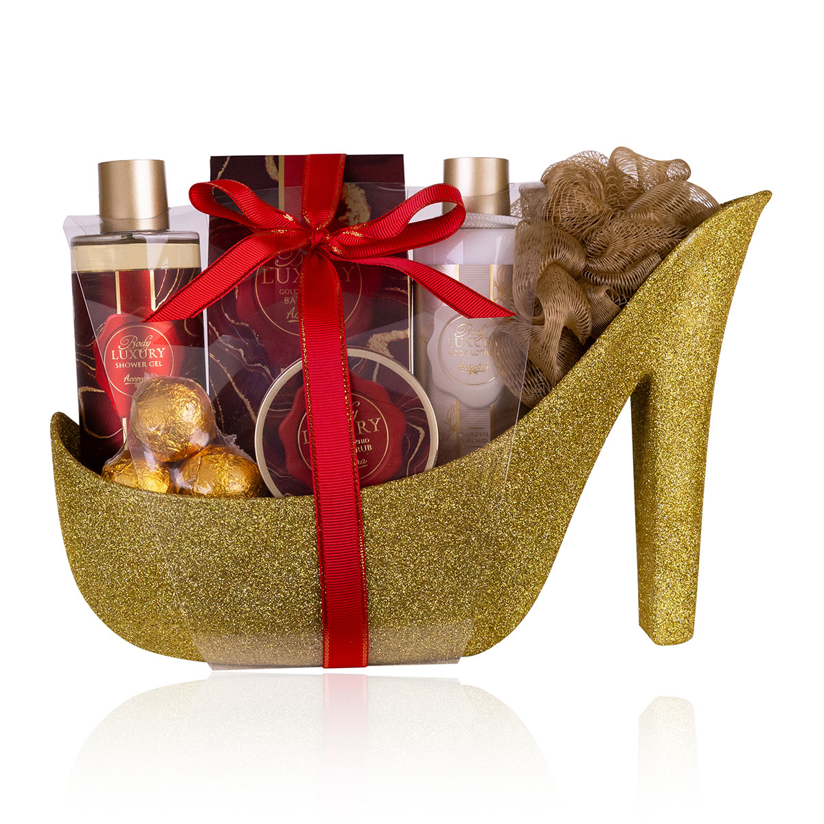 Geschenkset Badeset BODY LUXURY Pflegeset für Damen