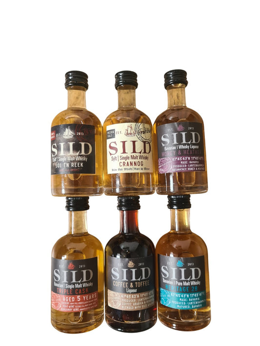 Tasting 6x Sild Whisky aus Sylt