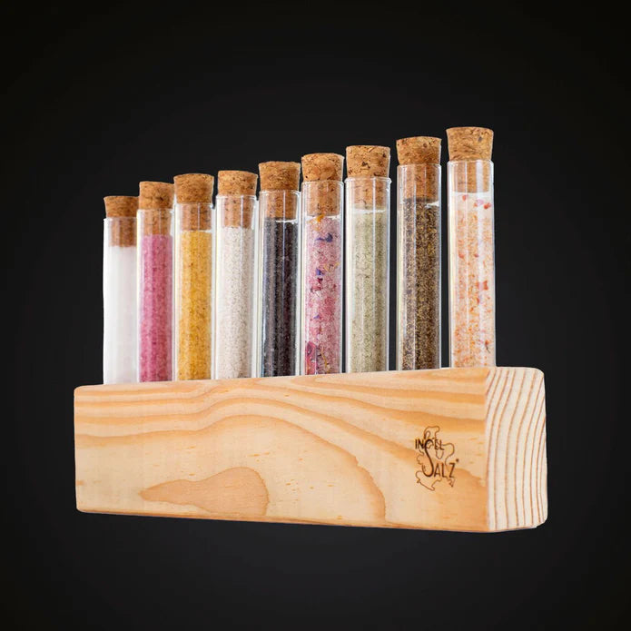 GESCHENKBOX -Manufakturgewürze  9 Röhrchen Limited Edition