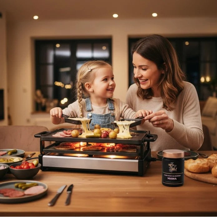 Rügener Inselsalz Geschenk 3er Gewürzmischung + Eichenbrett