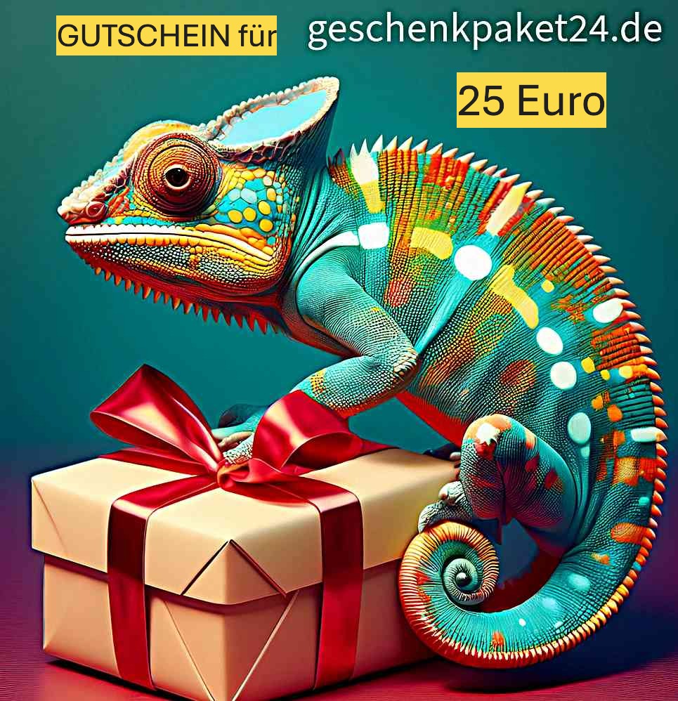 GUTSCHEIN für   geschenkpaket24.de
