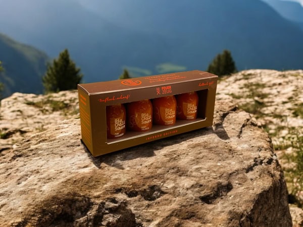 Bio-Chilisaucen Probierset „Inferno“