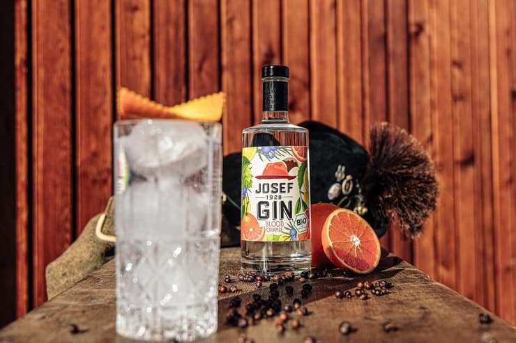 BIO JOSEF Gin Blood Orange 0,5 Liter 40 % Vol.