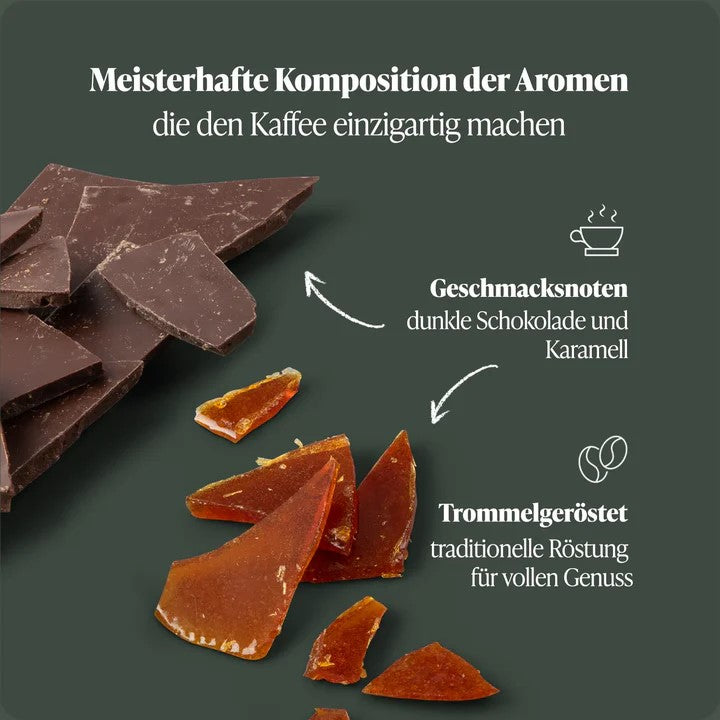 N°5 Löwenburg Kraftvolle Intensität mit samtiger Crema Espresso Bar Mischung