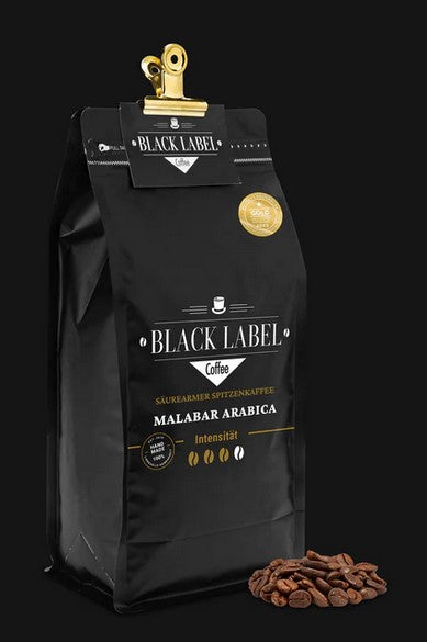 Kaffee Malabar Arabica Extrem Säurearm