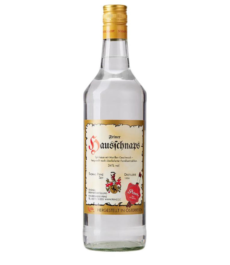 Prinz Hausschnaps mit Marille 34% Vol. 1 Liter