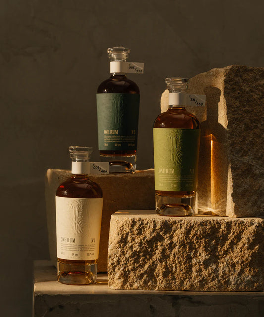 ONE RUM COLLECTOR'S BUNDLE 3 Rum Flaschen 13,14,22 Jahre alt