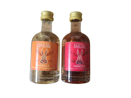 Tasting 2er Raritas Himbeere und Raritas Marille