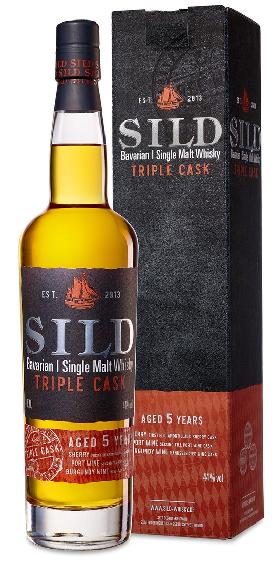 SILD „Triple Cask“ Bavarian Single Malt Whisky 44%
