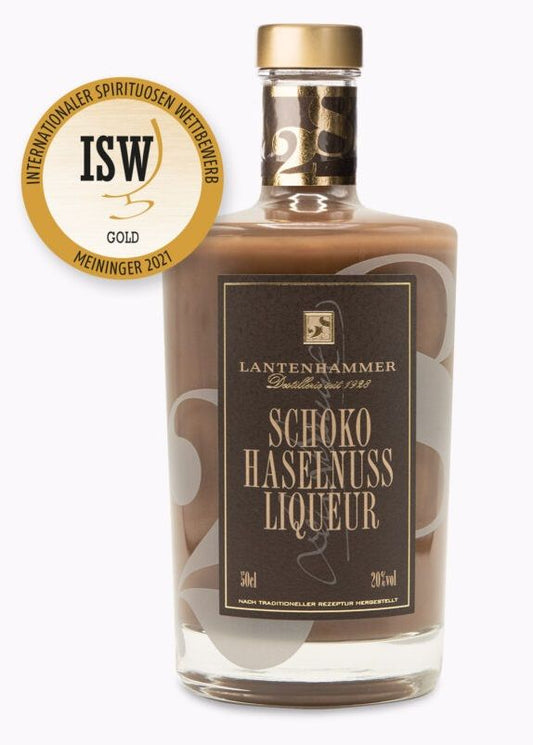 Schoko-Haselnuss Liqueur 20% – von Natur aus laktosefrei
