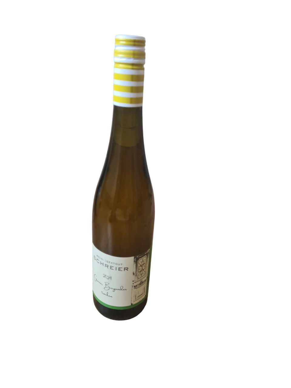 Holzbox mit Klappdeckel incl. Riesling 2024 und Grauer Burgunder 2024