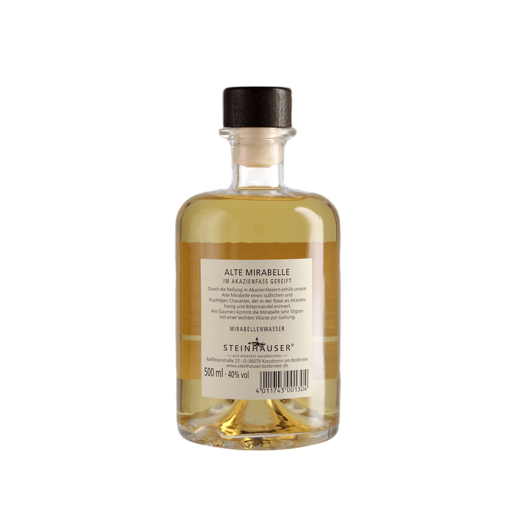 Steinhauser Bodensee Alte Mirabelle im Akazienfass gereift