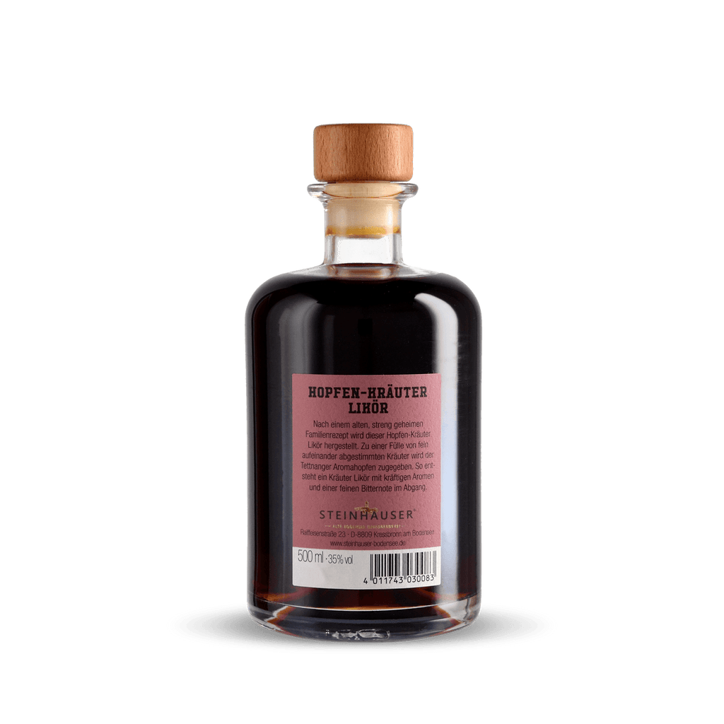 Steinhauser Hopfen-Kräuter in der Apothekerflasche