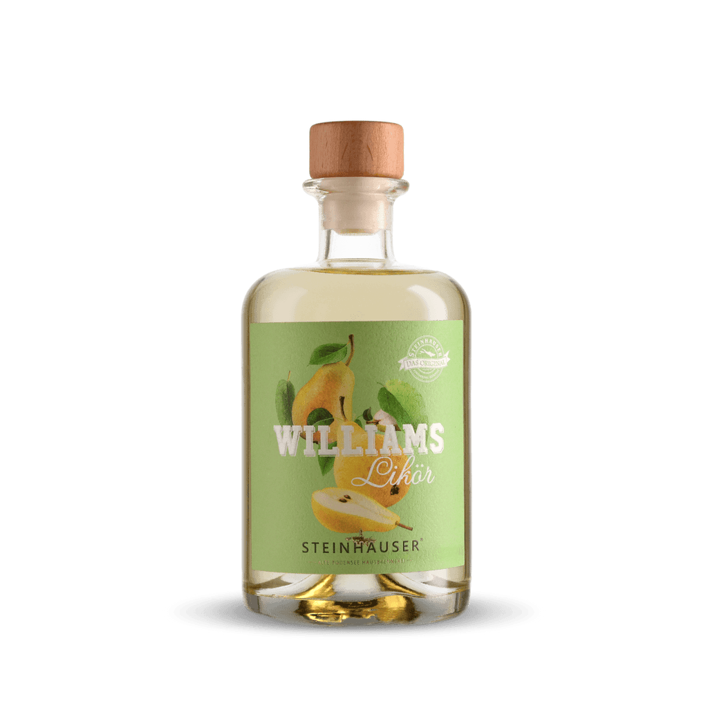 Steinhauser Williams Likör in der Apothekerflasche