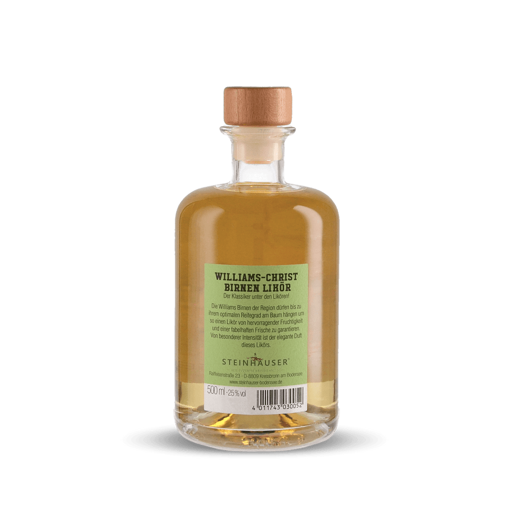Steinhauser Williams Likör in der Apothekerflasche
