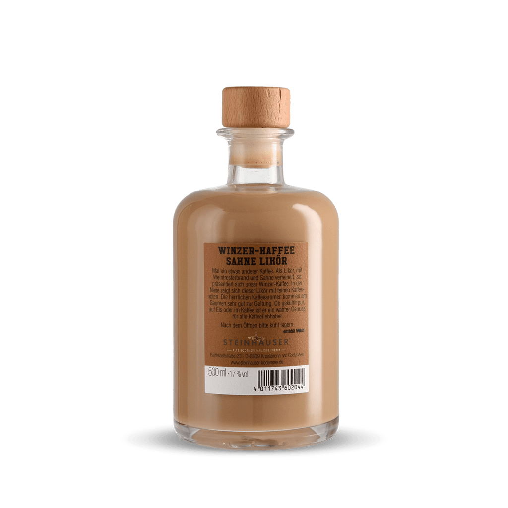 Steinhauser Winzer-Kaffee Apothekerflasche