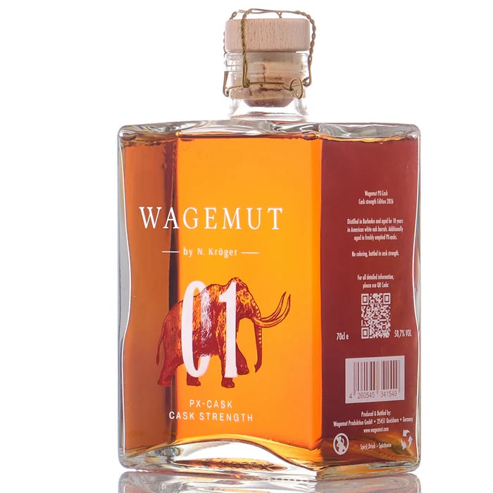 Wagemut PX-Cask – Cask Strength 58,7% Vol. 0,7 Liter