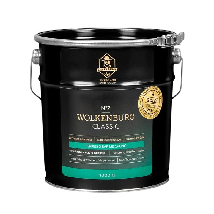 N°7 Wolkenburg Classic Eimer Kaffeebohnen