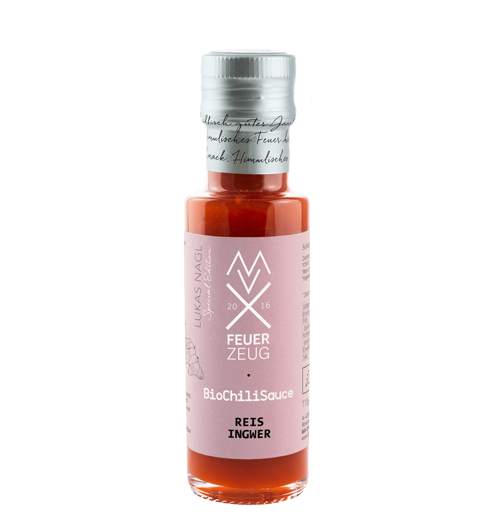 Bio-Chilisauce „Reis-Ingwer“