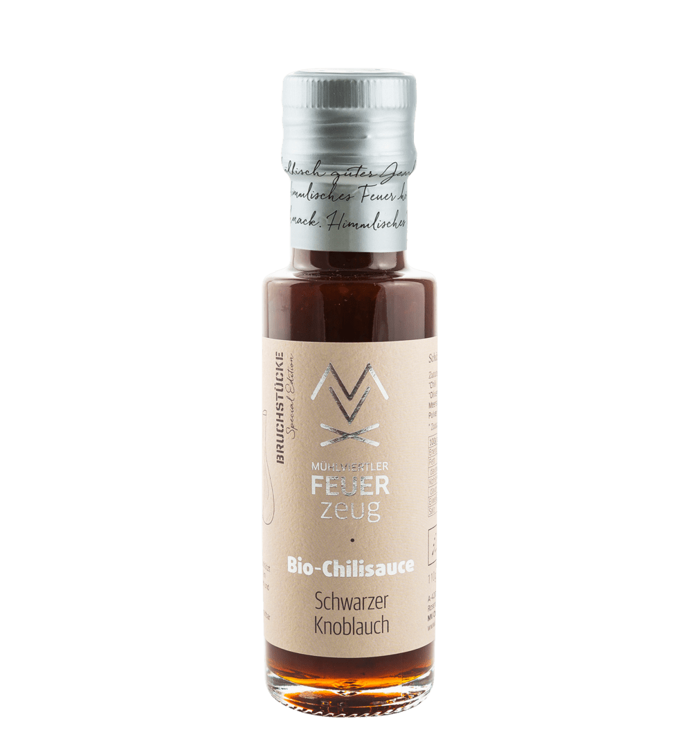 Bio-Chilisauce „Schwarzer Knoblauch“