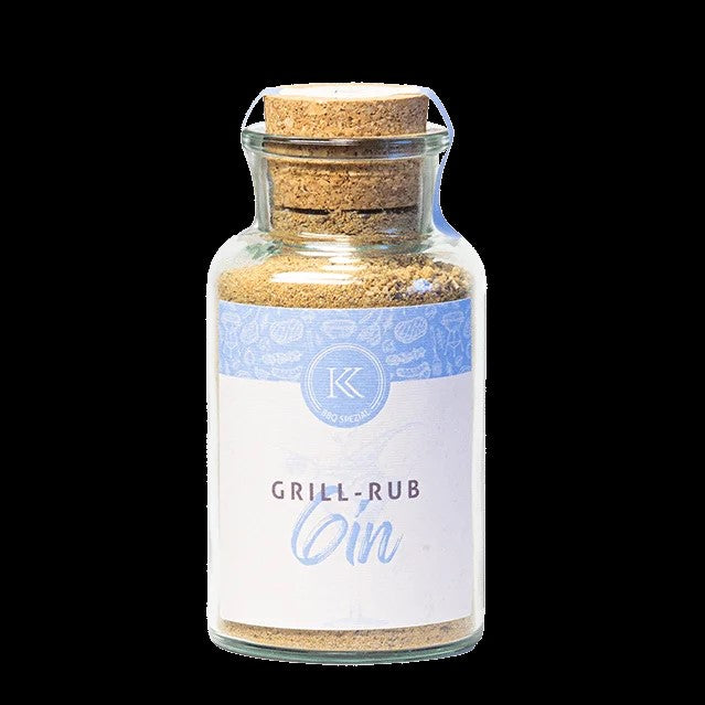 Grill Rub Gin 190g im Glas mit Korkverschluss