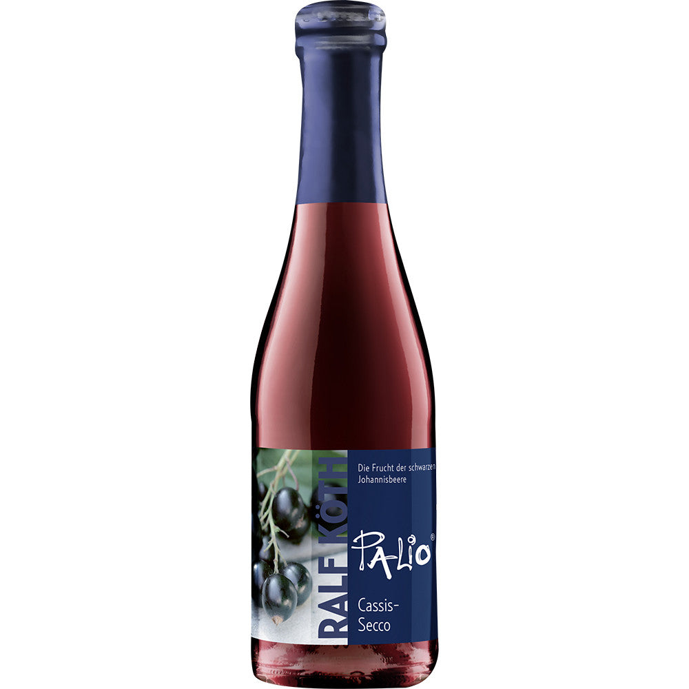 Palio Cassis-Secco die Frucht der schwarzen Johannisbeere 0,75 und 0,2 Liter