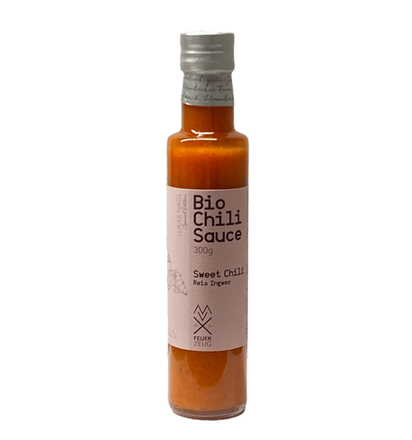 Bio-Chilisauce „Reis-Ingwer“  300g