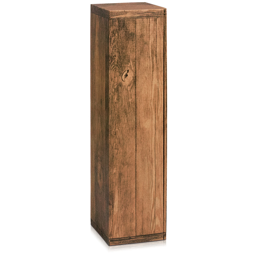 Geschenkbox in Holzoptik Prinz Marillenlikör 20,5 % Vol. 1 Liter-Flasche