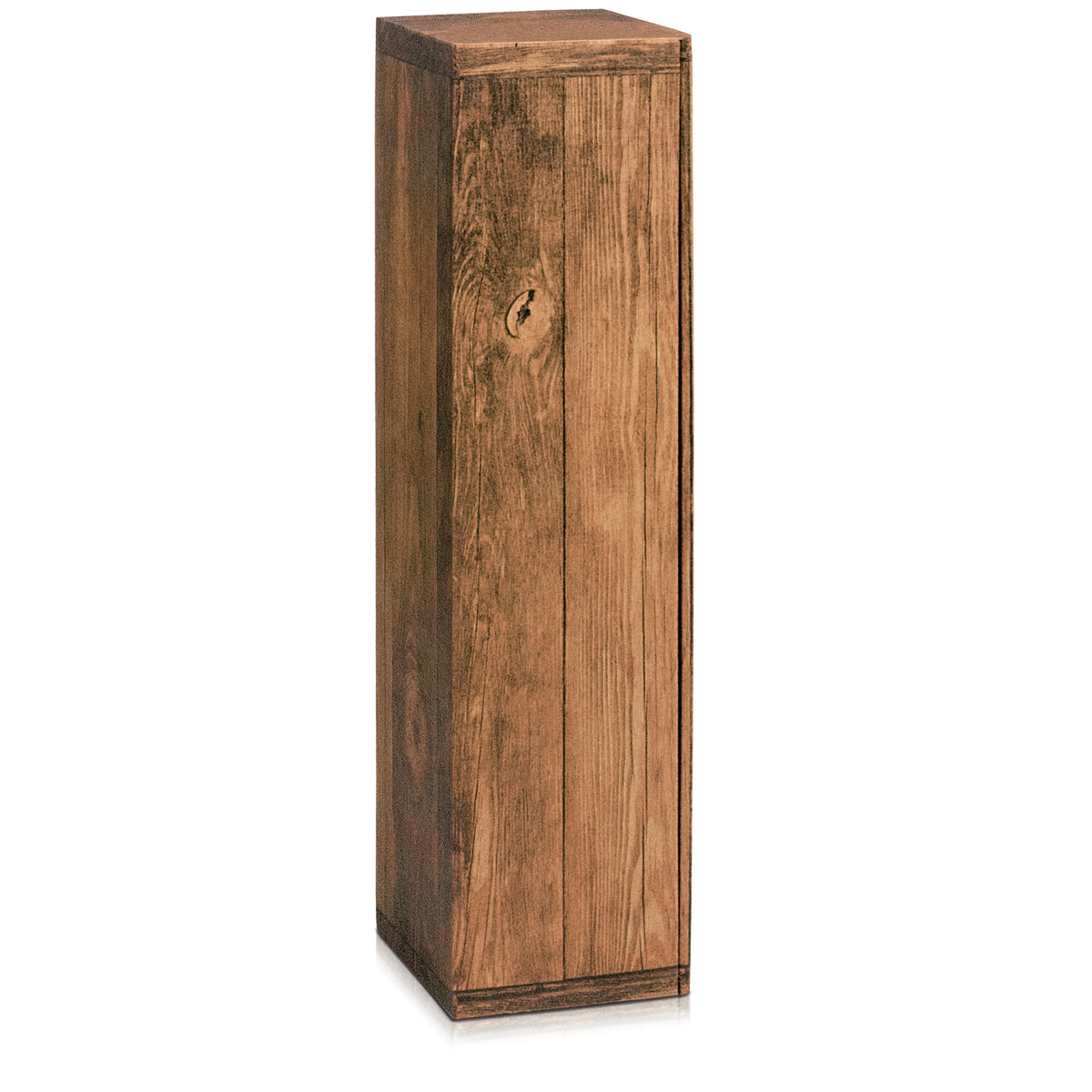 Geschenkbox in Holzoptik Prinz Marillenlikör 20,5 % Vol. 1 Liter-Flasche