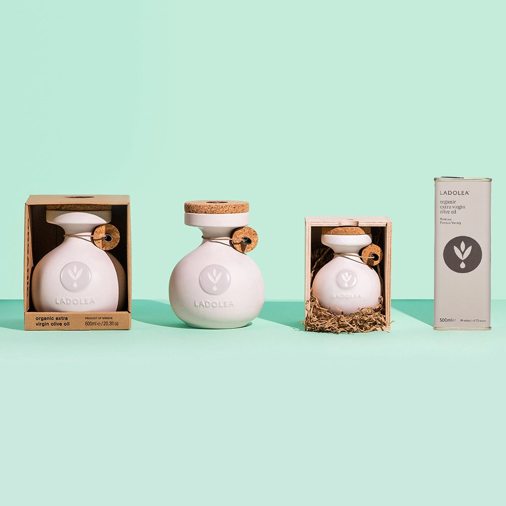 Ladolea  Bio Natives Olivenöl extra 200ml im Tongefäss