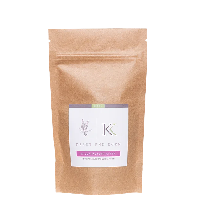 Wildkräuterpfeffer im Glas 50g oder Nachfüllbeutel 100g